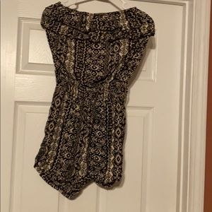 Women’s strapless romper